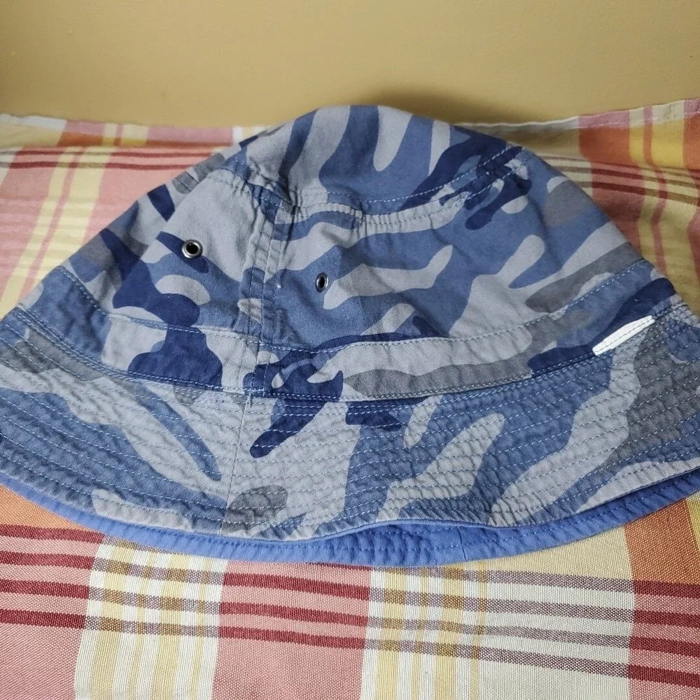 Camo Bucket Hat Fishing Outdoors Hiking Relaxation Toddler